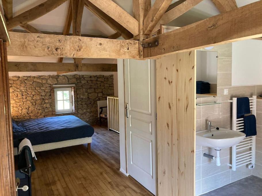 Vakantiehuis La Poire, Op Landgoed Aan De Dordogne Prudhomat Exterior foto